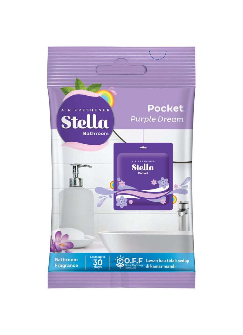 Stella Pocket Bathroom Perfume Purple Pck 10G KlikIndomaret
