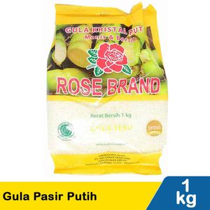 Promo Harga Rose Brand Gula Kristal Putih Kuning 1000 gr - Indomaret