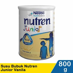 Promo Harga Nestle Nutren Junior Vanilla 800 gr - Indomaret