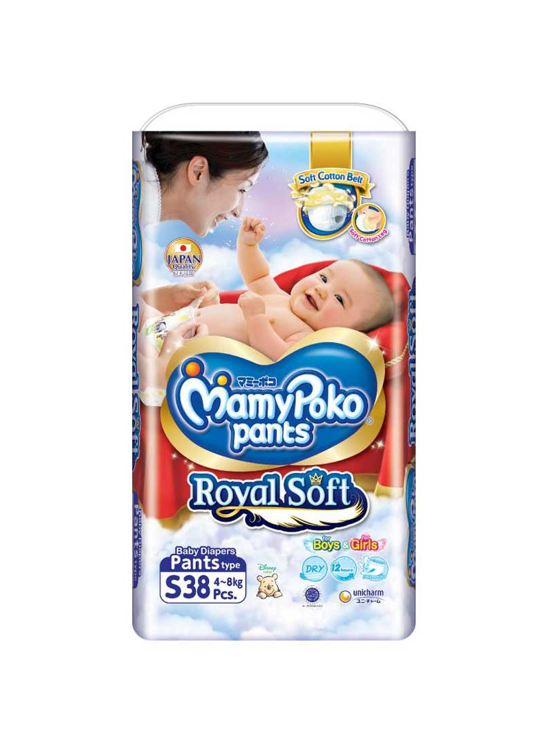 Mamy Poko Pants Royal Soft 38 s S KlikIndomaret