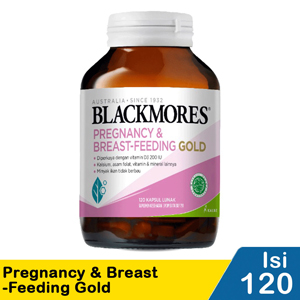 Promo Harga Blackmores Pregnancy & Breastfeeding Gold 120 pcs - Indomaret