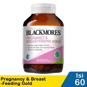Promo Harga Blackmores Pregnancy & Breastfeeding Gold 60 pcs - Indomaret
