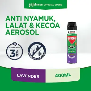 Promo Harga Baygon Insektisida Spray Silky Lavender 450 ml - Indomaret