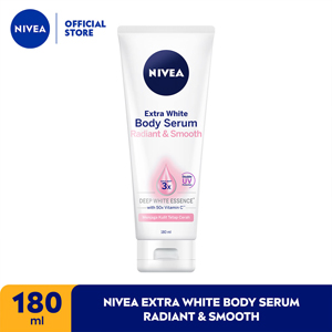 Promo Harga Nivea Body Serum Extra White Radiant & Smooth 180 ml - Indomaret