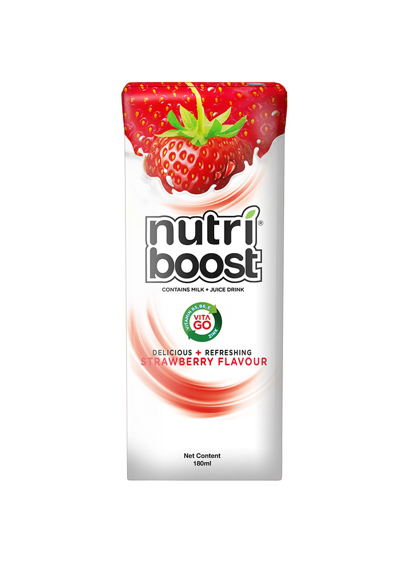 Minute Maid Juice Nutriboost Strawberry 180mL KlikIndomaret