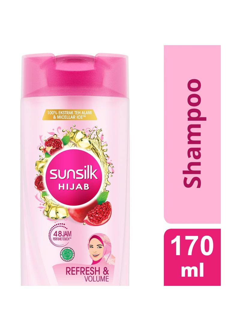 Sunsilk Shampoo Hijab Recharge Refresh Volume Strawberry 