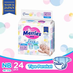 Promo Harga Merries Tape NB24 24 pcs - Indomaret