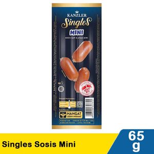 Promo Harga Kanzler Sosis Single Mini 65 gr - Indomaret