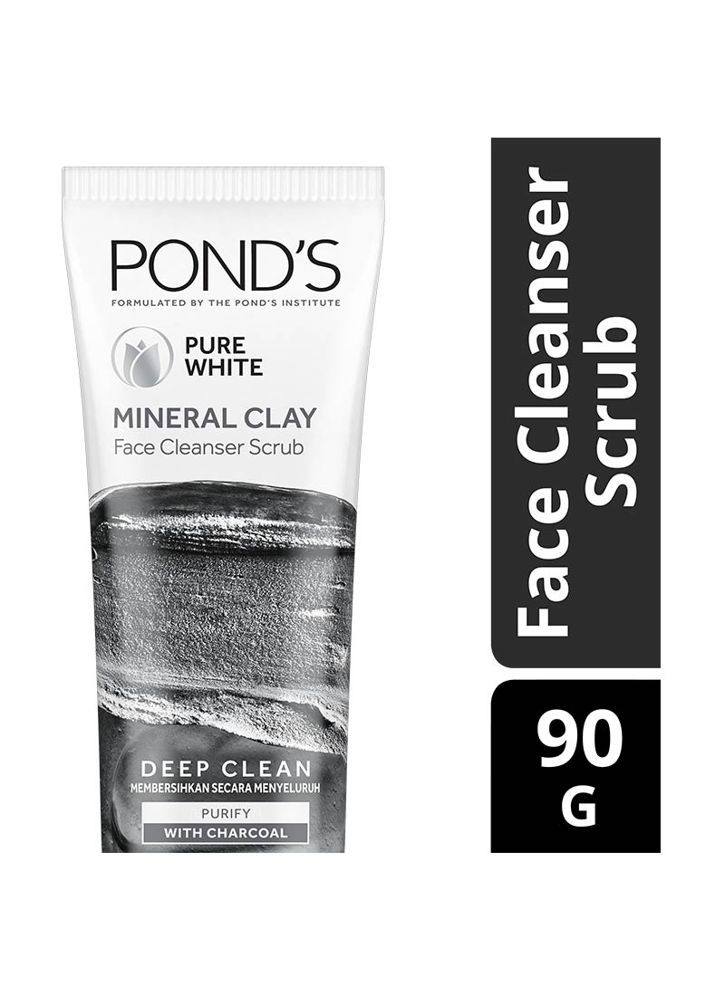 Ponds Pembersih Wajah Pure White Mineral Clay 90g ...