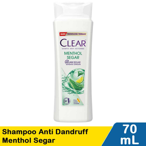 Promo Harga CLEAR Shampoo Ice Cool Menthol 70 ml - Indomaret