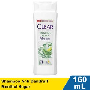 Promo Harga Clear Shampoo Ice Cool Menthol 160 ml - Indomaret