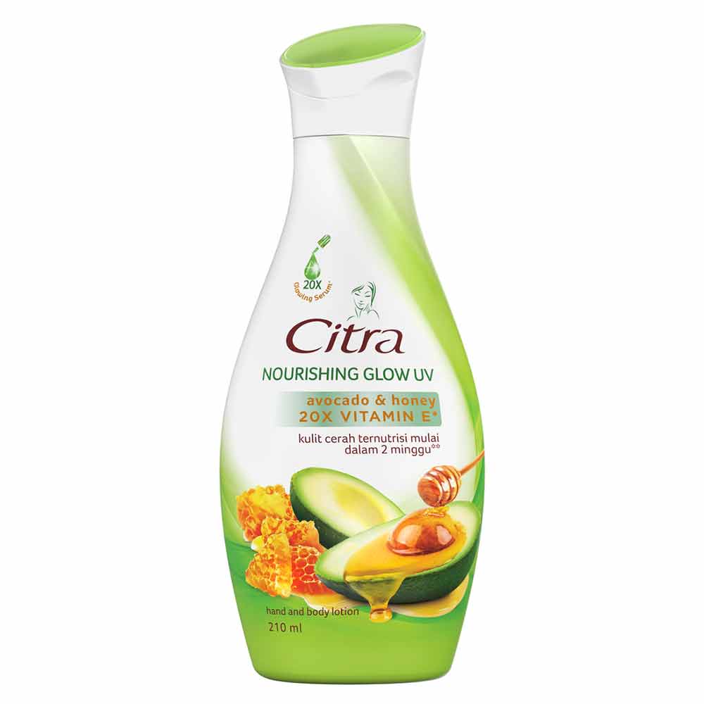 Citra Body Lotion Nourishing White Avocado Honey 230Ml 