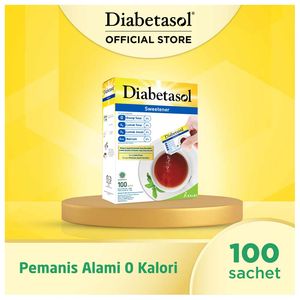 Promo Harga Diabetasol Sweetener per 100 sachet 1 gr - Indomaret