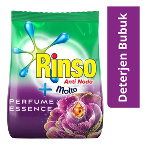Promo Harga Rinso Anti Noda Deterjen Bubuk + Molto Purple Perfume Essence 1800 gr - Indomaret