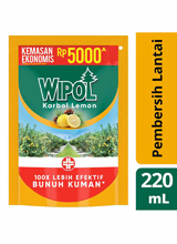 Promo Harga Wipol Karbol Wangi Lemon 240 ml - Indomaret