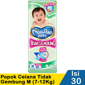 Promo Harga Mamy Poko Pants Xtra Kering Slim Tidak Gembung M30 30 pcs - Indomaret