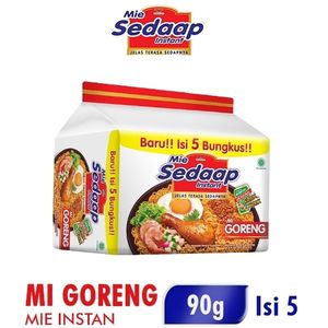 Promo Harga Sedaap Mie Goreng Original per 5 pcs 90 gr - Indomaret