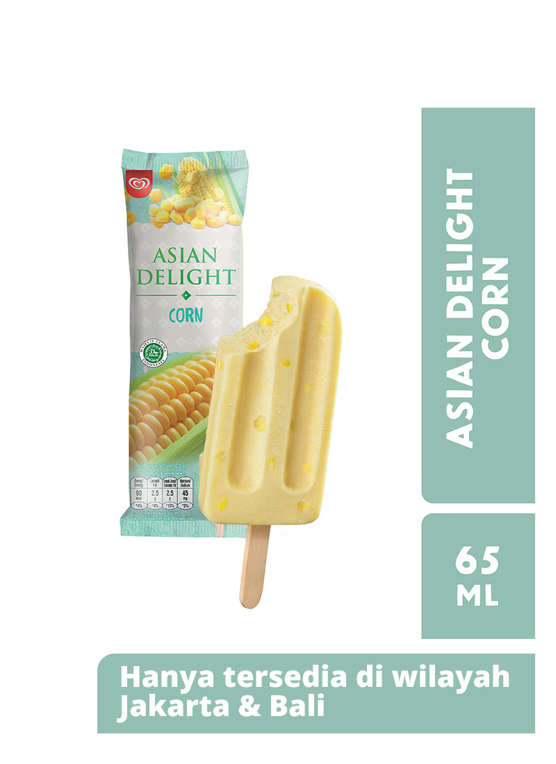 Wall s Ice Cream Asian Delight Corn 65mL KlikIndomaret
