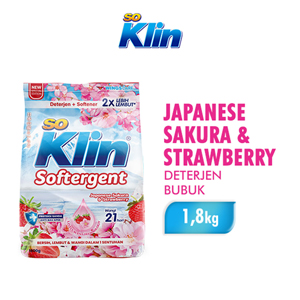 Promo Harga So Klin Softergent Soft Sakura 1800 gr - Indomaret