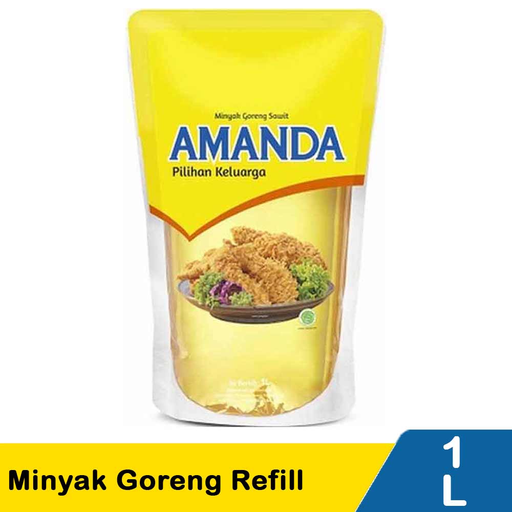 Amanda Minyak Goreng Refill 1000Ml KlikIndomaret