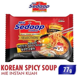 Promo Harga Sedaap Korean Spicy Soup 77 gr - Indomaret