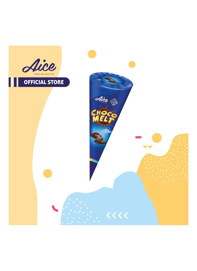 Aice Ice Cream Cone Choco Melt 100mL KlikIndomaret
