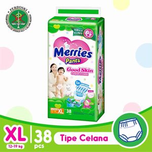 Promo Harga Merries Pants Good Skin XL38 38 pcs - Indomaret