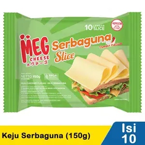 Promo Harga MEG Keju Serbaguna Slice 150 gr - Indomaret