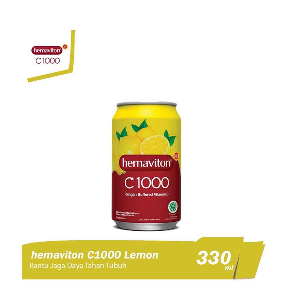 Hemaviton Vitamin C1000 Lemon 330ml Klikindomaret