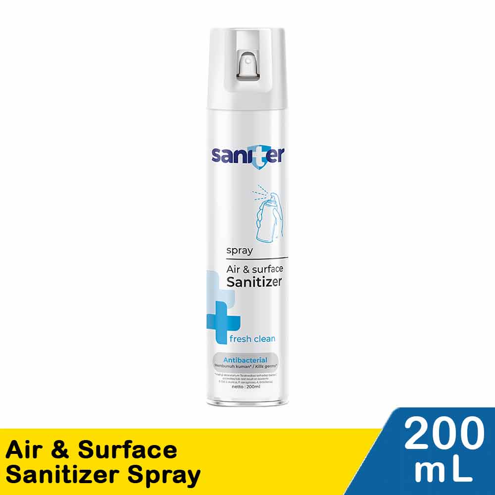 Saniter Air Surface Sanitizer Spray 200mL KlikIndomaret