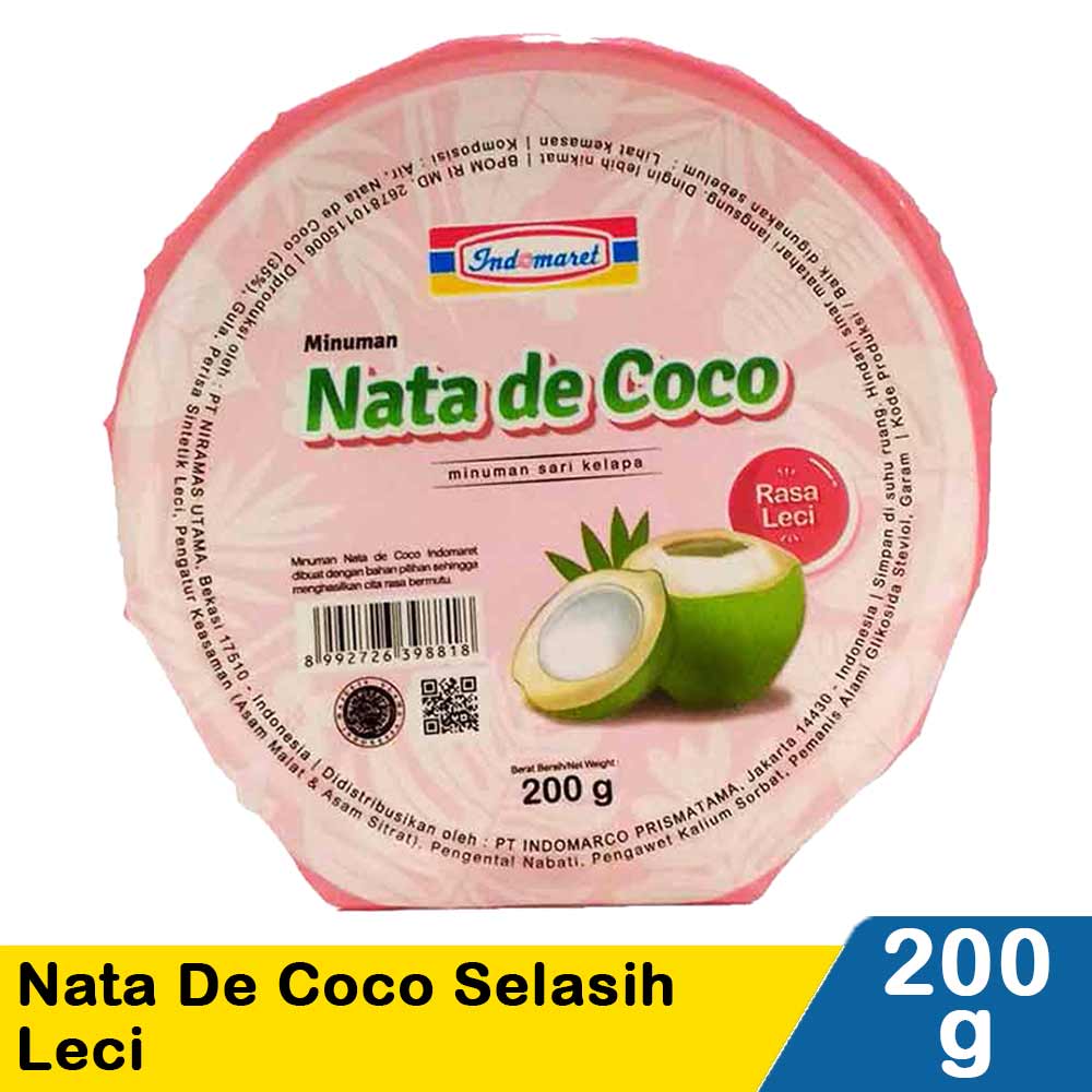 Nata de coco terbuat dari