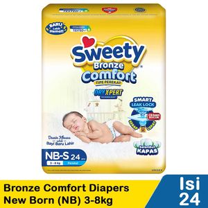 Promo Harga Sweety Bronze Comfort Dry X-Pert NB-S24 24 pcs - Indomaret