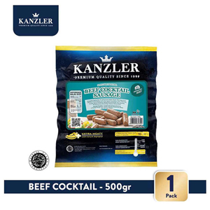 Promo Harga Kanzler Cocktail Beef 500 gr - Indomaret