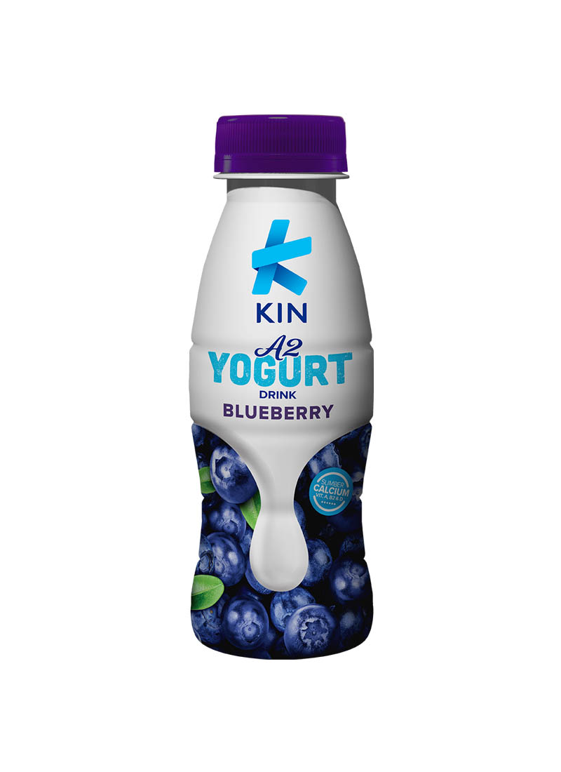 Kin Fresh Yogurt Blueberry Btl 200Ml KlikIndomaret