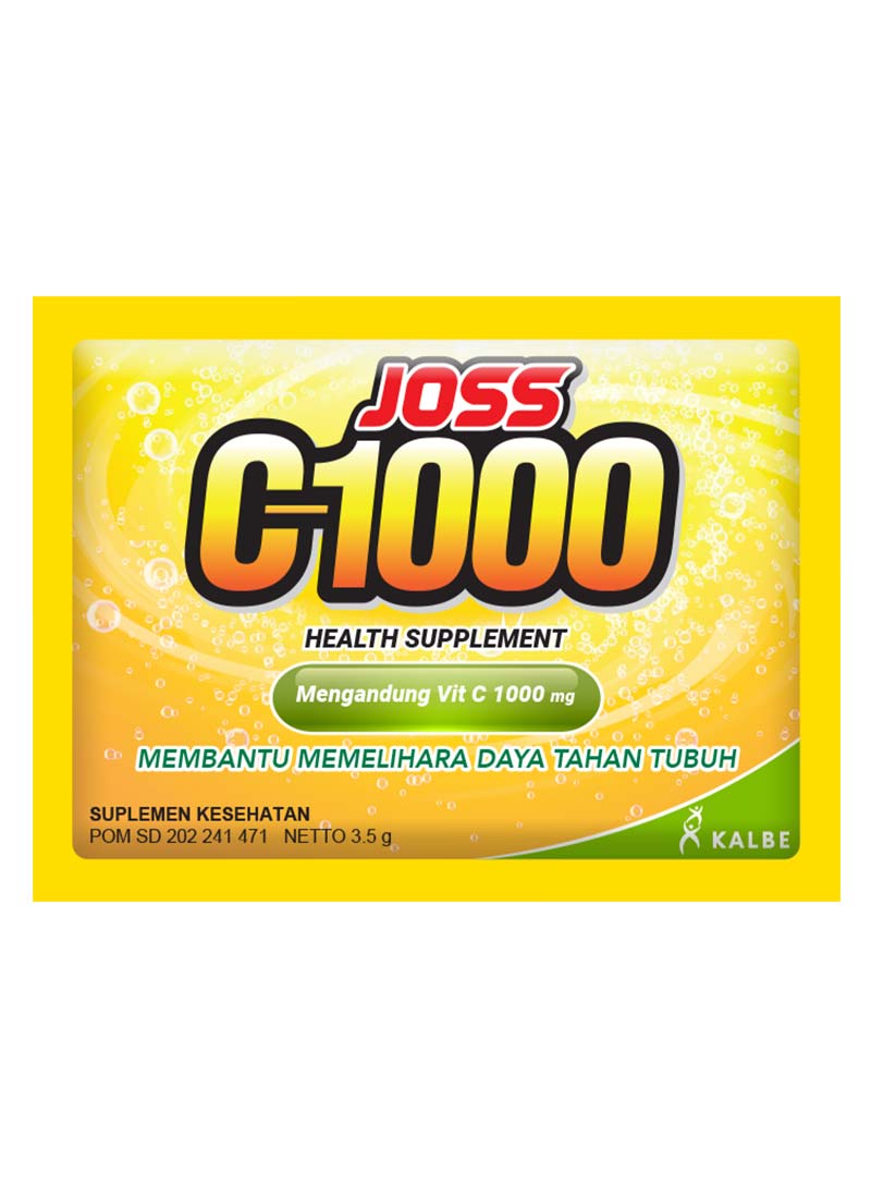 Joss C 1000 Suplemen Kesehatan 6 S Klikindomaret