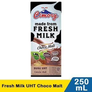 Promo Harga Cimory Susu UHT Choco Malt 250 ml - Indomaret
