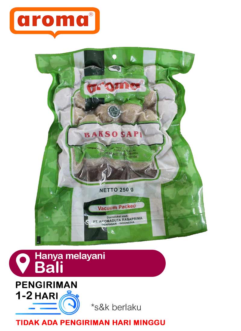 Aroma Bakso Sapi Kecil 250g | KlikIndomaret