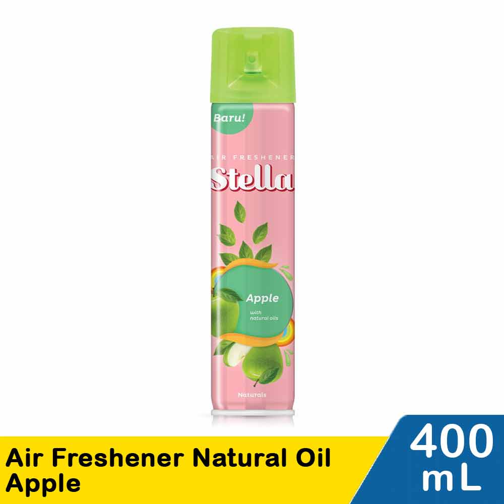 Stella Air Freshener With Natural Oil Apple 400Ml 