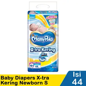 Promo Harga Mamy Poko Perekat Xtra Kering NB-S44 44 pcs - Indomaret