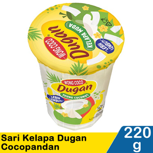 Promo Harga Wong Coco Dugan 235 gr - Indomaret