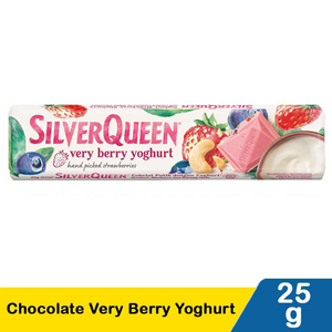 Promo Harga Silver Queen Chocolate Very Berry Yoghurt 25 gr - Indomaret