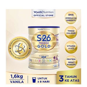 Promo Harga S26 Promise Gold Susu Pertumbuhan Vanilla 1600 gr - Indomaret