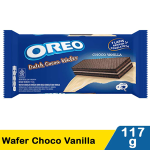 Promo Harga Oreo Wafer Choco Vanilla 140 gr - Indomaret