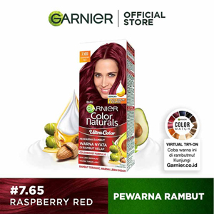 Promo Harga Garnier Hair Color 7.65 Raspberry Red 105 ml - Indomaret