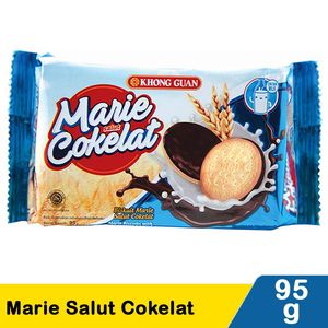 Promo Harga KHONG GUAN Marie Salut Cokelat 95 gr - Indomaret