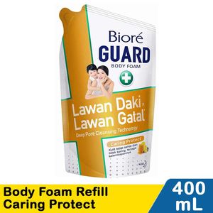 Promo Harga Biore Guard Body Foam Caring Protect 450 ml - Indomaret