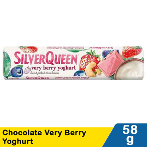 Promo Harga Silver Queen Chocolate Very Berry Yoghurt 62 gr - Indomaret
