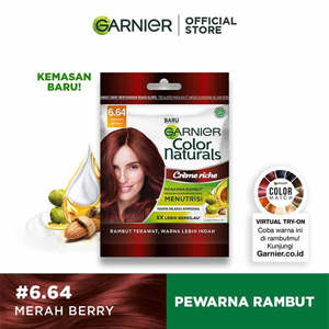 Promo Harga Garnier Hair Color 6.64 Merah Berry 105 ml - Indomaret