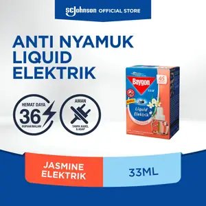 Promo Harga Baygon Liquid Electric Silky Jasmine 33 ml - Indomaret