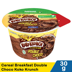 Promo Harga Nestle Koko Krunch Cereal Breakfast Combo Pack Double Choco 30 gr - Indomaret